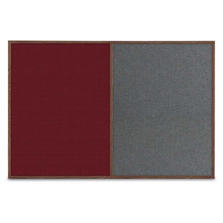 United Visual Products Slim Style Indoor Enclosed Radius Corkbo UVRDS23SB-GOLD-BUFF